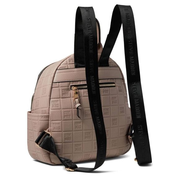Steve Madden Balma Logo Zipper Backpack- Blush main image 13